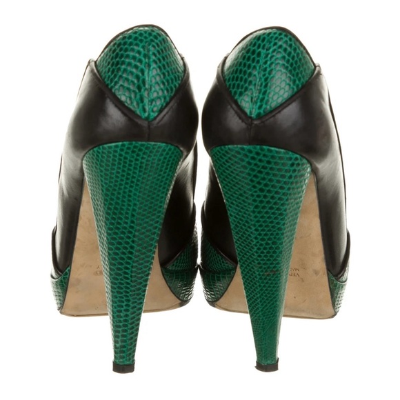 Chrissie Morris Karung Colorblock Pattern Pumps - Picture 4 of 5